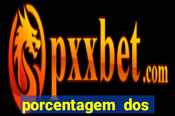 porcentagem dos jogos slots que pagam